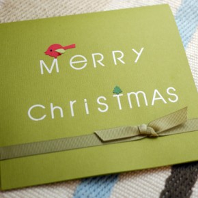 2011耶誕卡-Merry Christmas(綠)